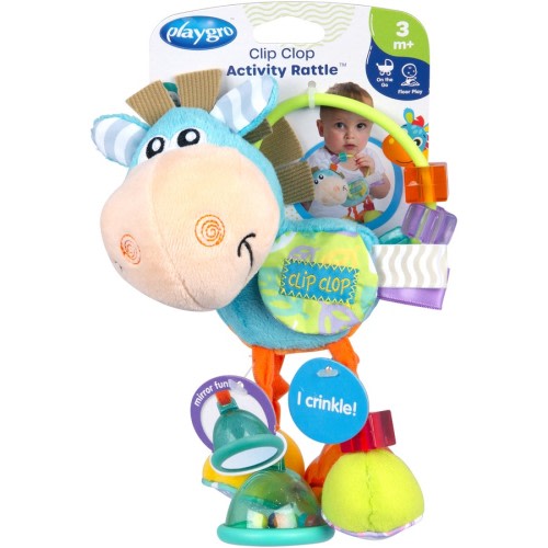 Playgro Clip Clop Activity Rattle
