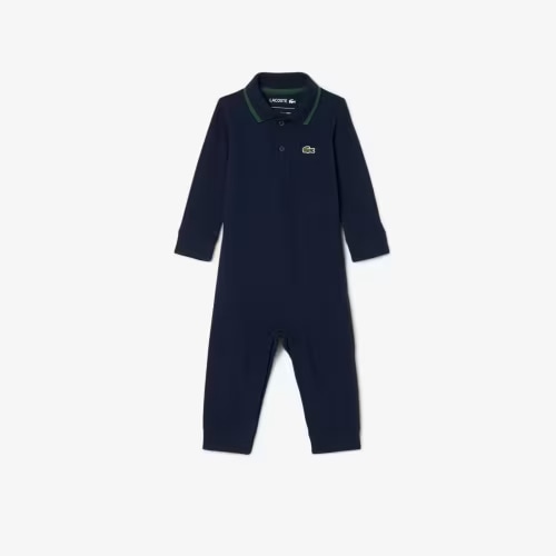 Infants’ Long Sleeve Piqué Onesie
