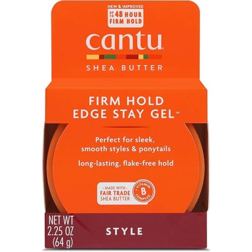 Cantu Extra Hold Edge Stay Gel, 2.25 Oz