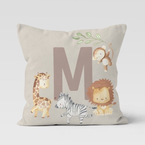 Noah's Ark Personalized Nursery Pillow