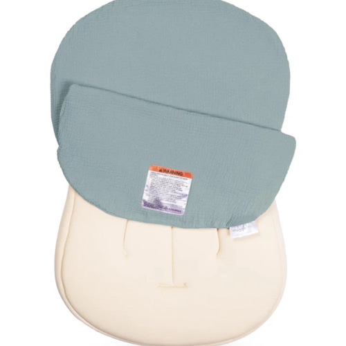 Lounger Curve Muslin Cover | Slate