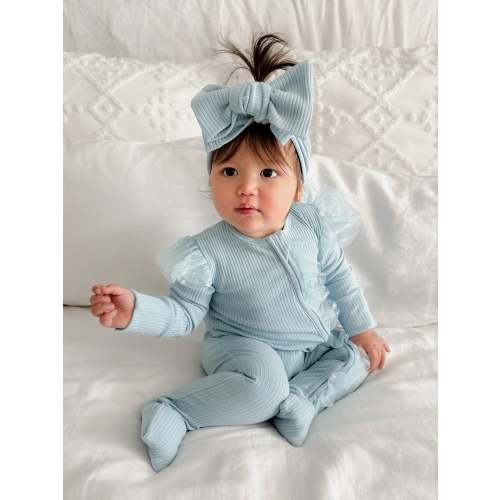 Forever Loved Onesie - Sky Blue For Girls