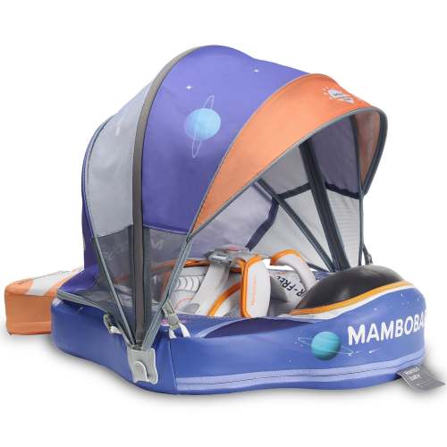 Mambobaby Float Astronaut Canopy Swim Trainer Infant Float