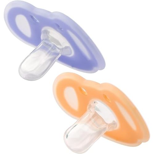 Koala Day & Night Mombella Pacifiers 0-3 Months,Silicone Pacifiers for Breastfed Babies,Breathable Baby Pacifier,Orthodontic,Symmetrical,Curves Comfortably with Face Contour,BPA Free,2 Count