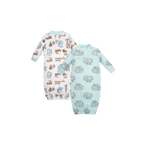 Fleece Gowns 2Pack