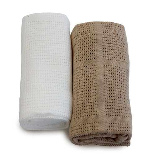 Bubba Blue Organic Blanket 2 Pack Chestnut