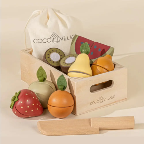 Wooden Fruits Play Set