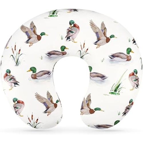 Nursing Pillow Cover, Stretchy Cover for Breasteeding Pillow, Mallard Duck