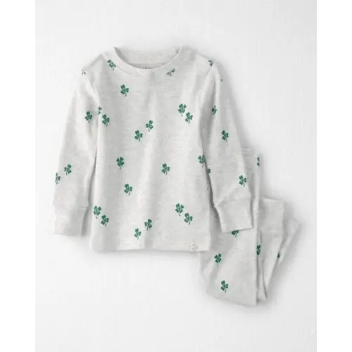Baby Organic Cotton Pajamas in Lucky Clovers Print - Little Planet | Carter's