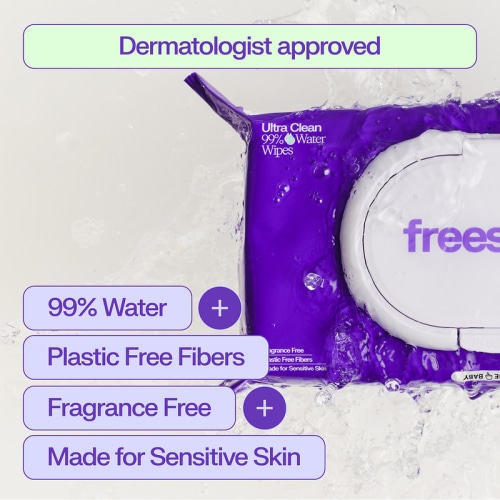Freestyle Ultra Clean 99% Water Wipes