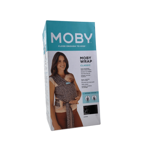 Moby Classic Wrap Baby Carrier, Leopard