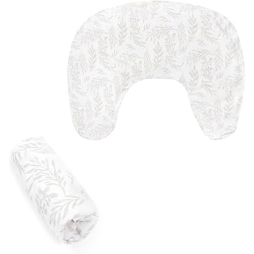Amazon.com : Boppy Nursing Pillow Cover, Beige Checkered Quilt, Single Cover, Easy-On Slipcover with Gentle 100% Organic Cotton Fabric for The Redesigned Nursing Pillow : Baby