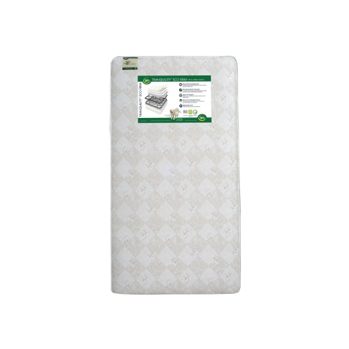 Serta Tranquility Eco Firm 2-Stage Premium Innerspring Crib and Toddler Mattress by Delta Children