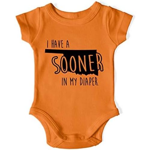 In My Diaper I Have A Sooner - Oklahoma Rival Sports Fans Baby One Piece