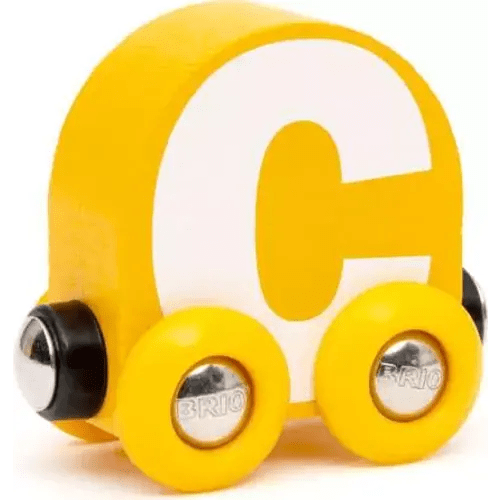 BRIO World Letter Train - C