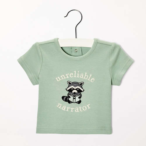 Unreliable Narrator Tee | Indigo
