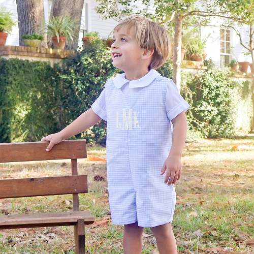 Light Blue Windowpane Jon Jon