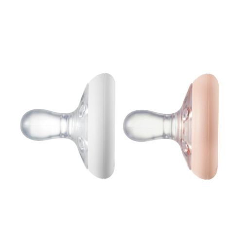 Tommee Tippee Breast-Like Pacifier Soother 0-6 Months - 2ct