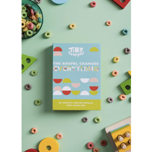 The Gospel Changes Everything Family Devotional Cards – Tiny Theologians