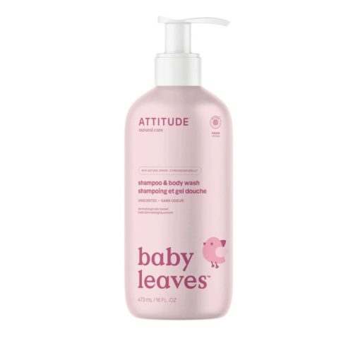 Baby Shampoo & Body Wash 2-in-1 - Clean Ingredients I ATTITUDE
