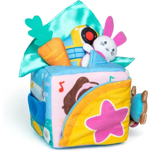 Ms. Rachel Official Surprise Learning Box, Educational Toys with Stuffed Animals, Sensory Toys & Activities for Babies, Toddler Toys for Girls & Boys Ages 0-2+