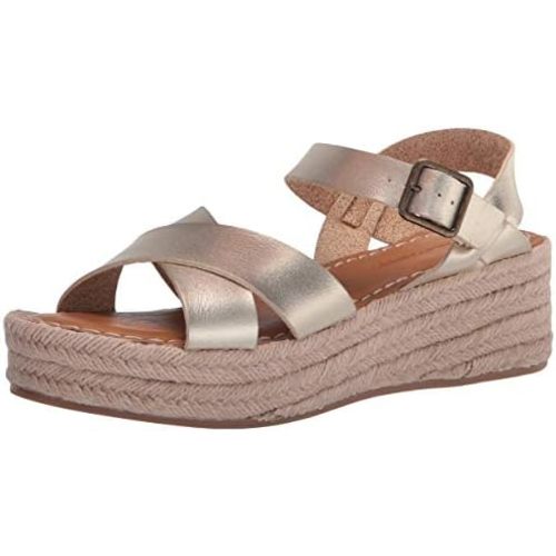 Amazon Essentials Women's Flatform Espadrille Sandal