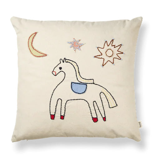 Naive Cushion - Horse
