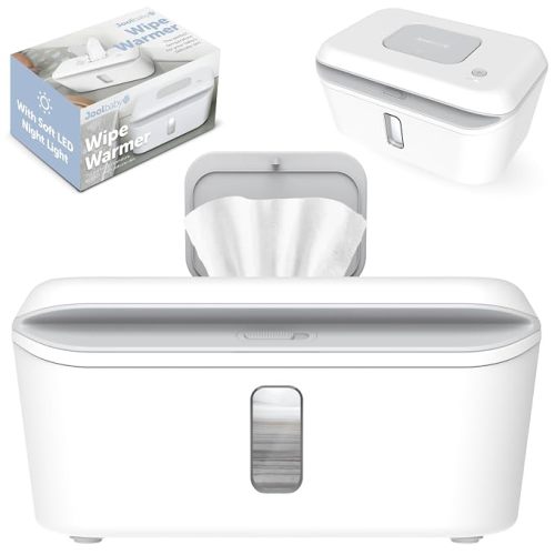 Jool Baby Wipe Warmer & Dispenser with LED Changing Light