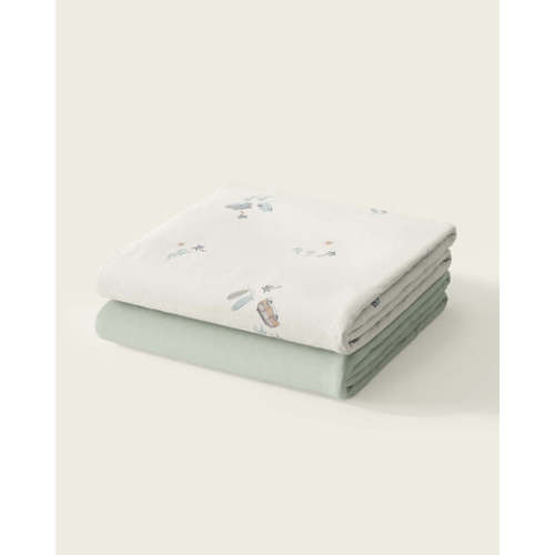 Shorebreak Crib Sheet Set | Nestig