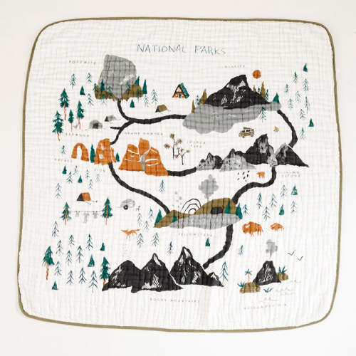 Clementine Kids - Quilt - National Parks – oh baby!