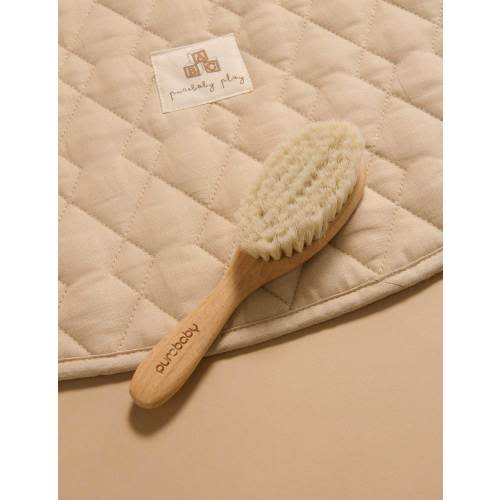 Goat Hair Baby Brush | Purebaby