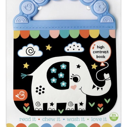 Look, Look, Baby! Rhyme Time (A Tuffy Book) Newborn High Contrast Book Teething Books for Babies