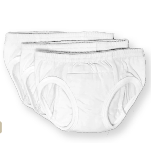 Tiny Trainers Smaller Sizing - small cotton training pants, 3-pack