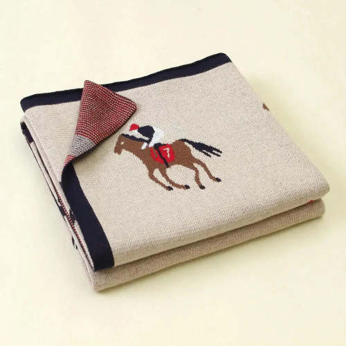 Soft Knit Polo Horse Blanket