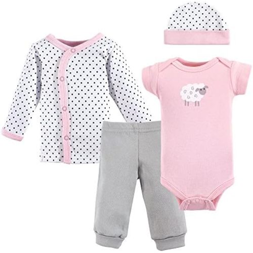 Luvable Friends baby-girls Cotton Preemie Layette Set