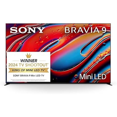 Sony 85 Inch Mini LED QLED 4K Ultra HD TV BRAVIA 9 Smart Google TV with Dolby Vision HDR and Exclusive Features for PlayStation 5 (K-85XR90)