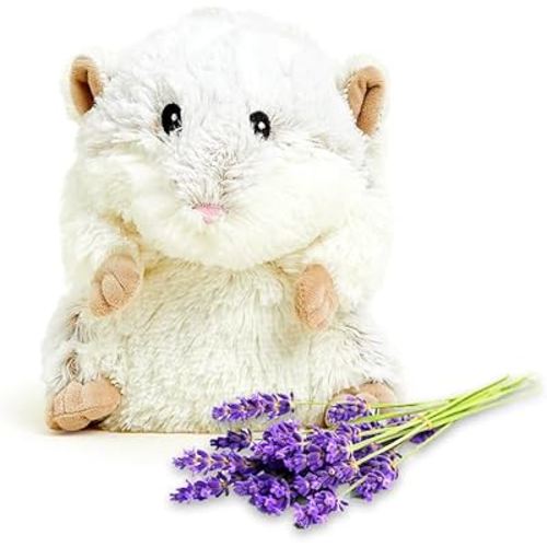 warmies Hamster Cozy Plush Heatable Lavender Scented Stuffed Animal