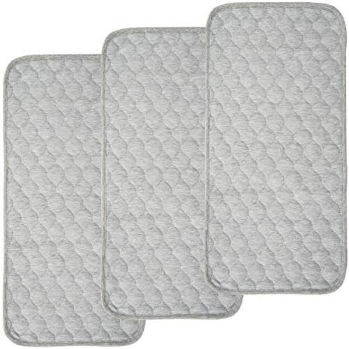 Waterproof Changing Pad Liners, 3 Count(Gray 13"x27")