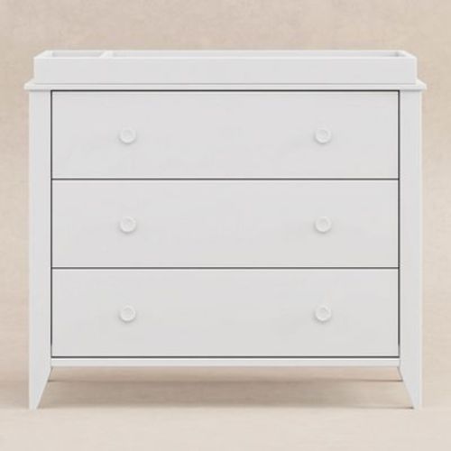 Babyletto Sprout 3-Drawer Changer Dresser with Removable Changing Tray - White