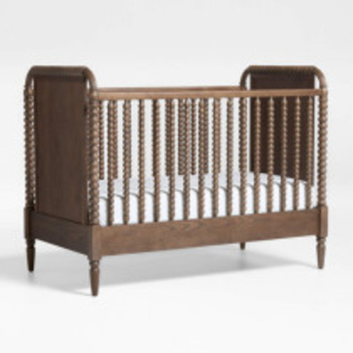 Crate&Kids Jenny Lind Heirloom Deep Brown Wood Convertible Crib