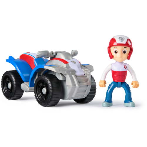 PAW Patrol ATV Vehicle with Collectible Ryder Figure, Sustainably Minded Toys for Kids Ages 3+
