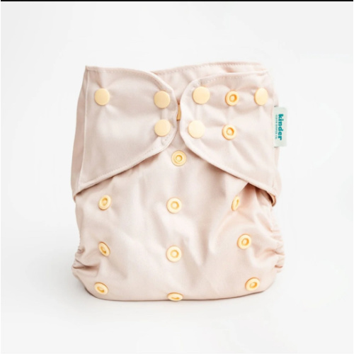 Solid Color: Essentials Pocket Cloth Diaper with Athletic Wicking Jersey, Grows with your Baby