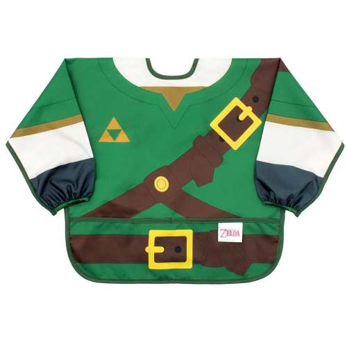 Zelda Sleeved Bib for Baby & Toddler 6 to 24 months – Nintendo | Bumkins Baby