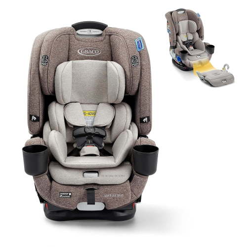 Graco 4Ever DLX Grad 5-in-1 Convertible Car Seat, Hancock