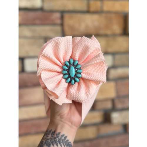 Solid Color Shredded bow