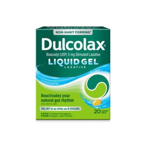 Dulcolax Laxative Stool Softener Softgels - 20ct