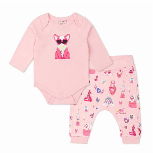 Paris Hilton x Monica + Andy Organic Cotton First Moves Set, Sizes Newborn- 24 Months