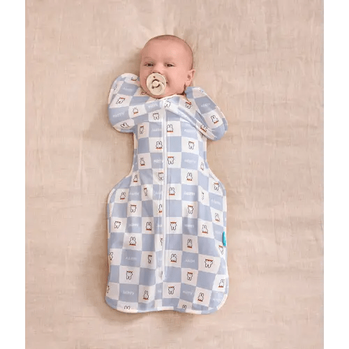 Swaddle Up™ 1.0 TOG Cotton Blue Miffy Checker