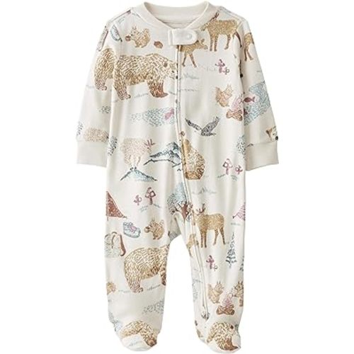 little planet by carter's unisex-baby Sleep and Play made with Organic Cotton, Outdoors, 3M