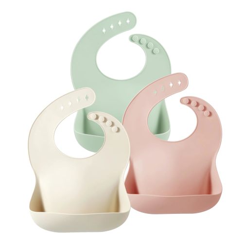 Silicone Bibs (3 Pack) – PandaEar
